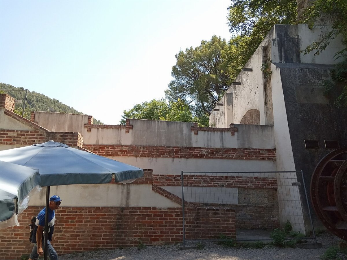 Ostanki hidroelektrarne krka jaruga skradin